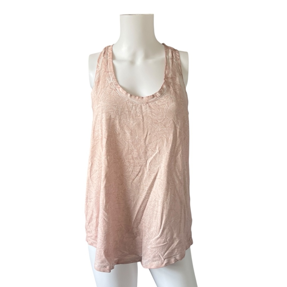 Lululemon Tank Top Pink Stonewash Activewear Workout Gym